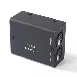 USB To DMX512 LED Light Control Stage Lighting Controller Channels Decoder TDW - Picture 1 of 7