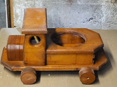 Vintage Handmade Wooden Truck Planter 20”L x 13"W x 10"T - Image 1 of 4