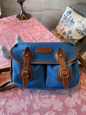 Billingham Hadley Digital Camera Bag (Imperial Blue Canvas / Tan) - Image 1 of 4