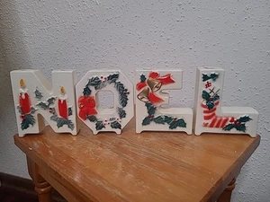 Vintage NOEL Lipper & Mann Creations Japan Keramik Weihnachten Kerzenhalter - Bild 1 von 15