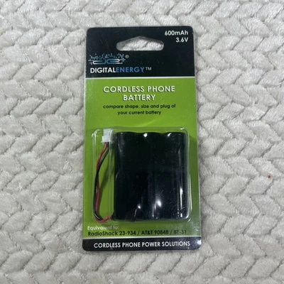 Batería de teléfono inalámbrico Enercell 600mAh 3.6V 23-934 Foto 1 de 2