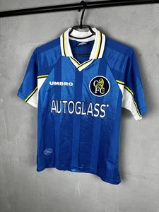 Chelsea Home Fußball Trikot 1997 Soccer Umbro Trikot Kinder Zola 25  - Bild 1 von 18
