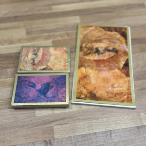 Vintage Hoyle kunststoffbeschichtete Spielkarten versiegelt viktorianische Dame mit Scorekarte - Bild 1 von 8