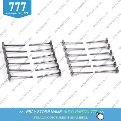 Juego de 24 válvulas de entrada y salida para Mercedes-Benz C43 E43 GLC43 AMG M276 3.0T V6 Foto 1 de 4