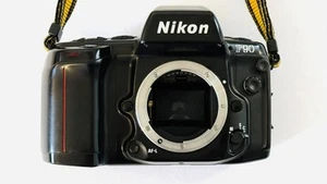 Film Camera Nikon F90 2 Lenses Speedlight - Picture 1 of 9