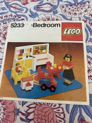 LEGO BEDROOM 5233 instructions Only 1980 - Image 1 of 3