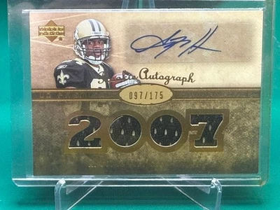 Upper Deck Premier 2007 novato materiales autografiados oro #134 Antonio Pittman Foto 1 de 2