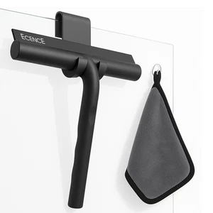 Extractor de Ducha Silicona Negro Extractor de Vidrio Ventana + Suspensión, Microfibra - Imagen 1 de 7