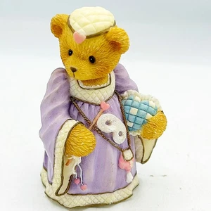 Cherished Teddies Juliet 1996 Bear in Lavender Dress - Picture 1 of 8