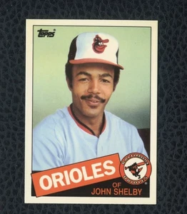 Topps Tiffany #508 1985 John Shelby Baltimore Orioles - Imagen 1 de 2