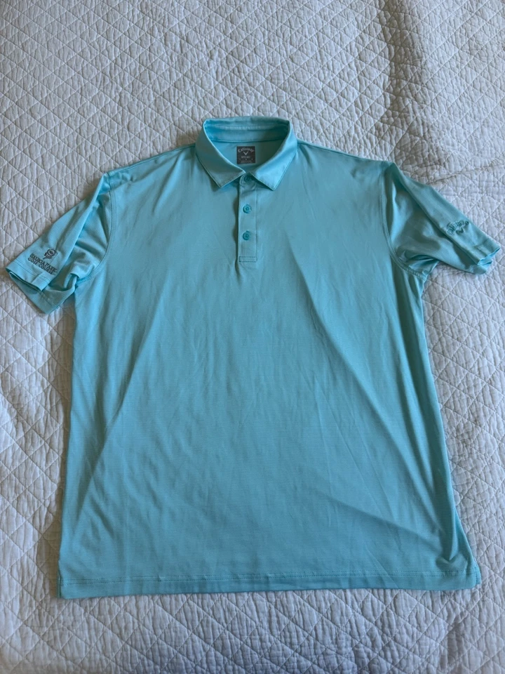 Balboa Park Golf Course San Diego City Callaway Opti dri azul talla L polo ¡bonito! Foto 1 de 4