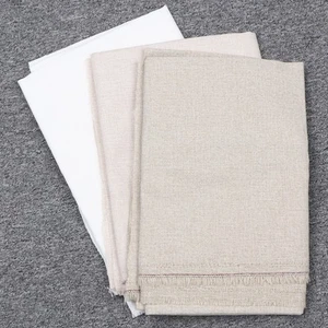 3pcs Linen Fabric Cotton Fabric Bundle Cotton Washcloth Patchwork Fabric Bundles - Picture 1 of 11