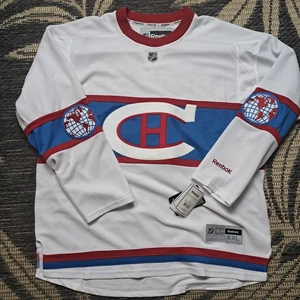 Maglione maglia classico invernale Montreal Canadiens Habs 2016 Reebok uomo 2XL  - Foto 1 di 7
