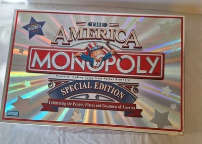 Monopoly The America Special Edition COMPLETE Parker Brothers 2002 USA - Image 1 of 4