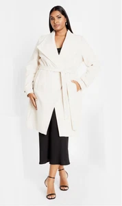 NEW CITY CHIC SO CHIC COAT M / 18 - Picture 1 of 6
