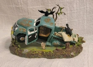 Halloween Dead Creek Mill Figurine Department 56 Old Truck Going Down In Swamp - Picture 1 of 8