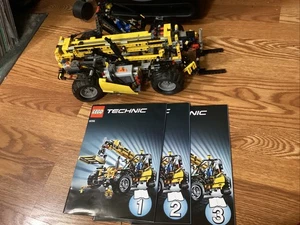 LEGO TECHNIC: Telescopic Handler (8295) Motorized w/Power Functions 8293 *READ* - Picture 1 of 8