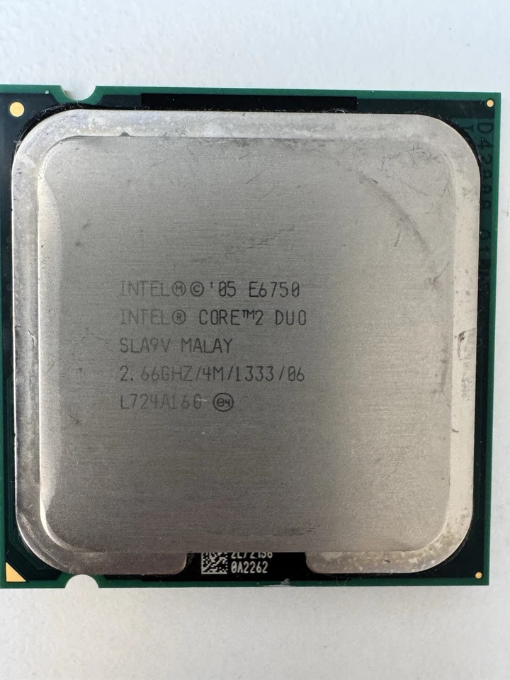 Intel Core 2 Duo E6750 2,66Ghz 775 FSB1333 4Mb Cache - Image 1 of 1