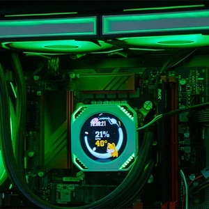 Upgrade Your Workspace with a Space Efficient 2 1 Inch Water Cooled Screen - Photo 1/5