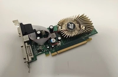 Inno3D 128MB DDR2 PCI-E DVI VGA, TV Video Graphics Card GF-7200-GS - Image 1 of 3