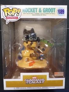 FUNKO POP! MOMENT MARVEL ROCKET & GROOT #1089 VINYL FIGURE NEW IN BOX - Picture 1 of 3