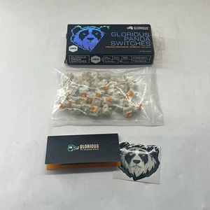 Glorious - Panda 3-pin Lubed Tactile Hot Swappable Switches for Mechanical Keybo - Afbeelding 1 van 2