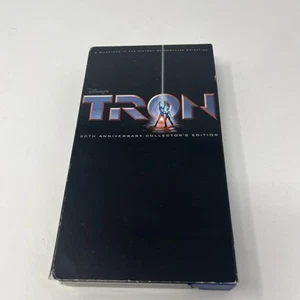 Tron VHS Tape 2002 20th Anniversary Collector's Edition Disney Home Video Movie - Picture 1 of 6