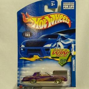 Tarjeta larga púrpura escala 1/64 sellada Hotwheels Montezooma 183 - Imagen 1 de 3