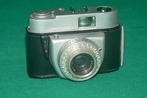 ancien appareil photo camera REVUE N MERITAR 2,9 / 45 E. Ludwig made in Germany - Bild 1 von 2