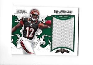 2012 Rookies & Stars Crusade Materials Verde Mohamed Sanu RC (Bengals) #76/99 - Imagen 1 de 2