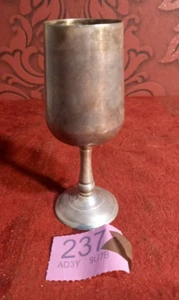 VINTAGE ARISTOCRAT SILVER PLATE (EPNS) GOBLET/CUP MADE IN ENGLAND 13cm TALL - Picture 1 of 3