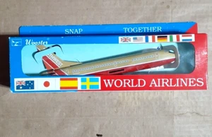 World Airlines Southwest Airlines Wooster Snap Together Airplane Model 1989 - Picture 1 of 3