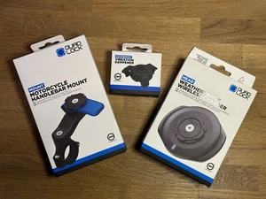 Quad Lock Motorcycle Handlebar Mount USB Weatherproof Wireless Charging Head - Picture 1 of 1