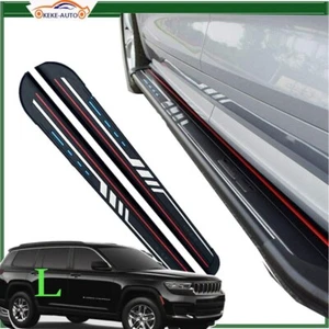 Running Board Side Step Pedals Nerf Bar Fits for Jeep Grand Cherokee L 2023 2024 - Imagen 1 de 9