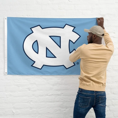 North Carolina Tar Heels 3x5 ft Flag Sports Football Gift Premium Quality Banner Cover