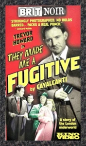 THEY MADE ME A FUGITIVE - VHS / Trevor Howard / Cavalcanti / Film Noir / RARE - Picture 1 of 1