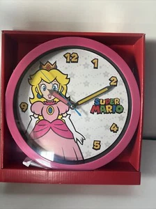 Super Mario Wall Clock Decor 10” - Picture 1 of 3