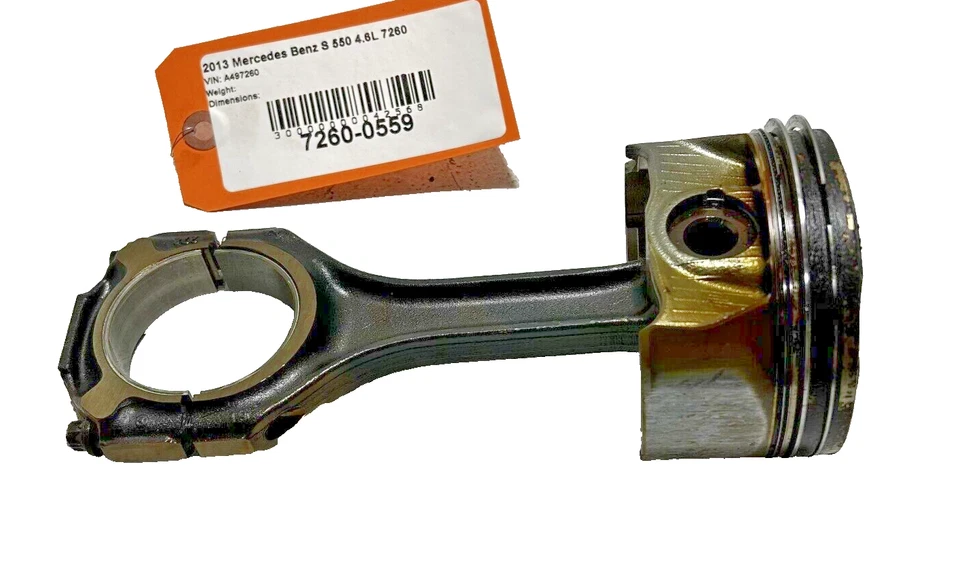 Mercedes W221 S550 CL550 2012-2014 4,7 L motor pistón varilla de conexión OEM Foto 1 de 4