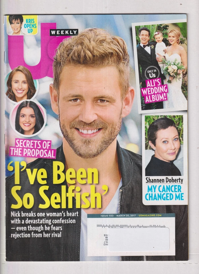 US Weekly March 20, 2017  Kris Jenner, Shannen Doherty, Ali Fedotowsky, Nick Via - Image 1 of 1