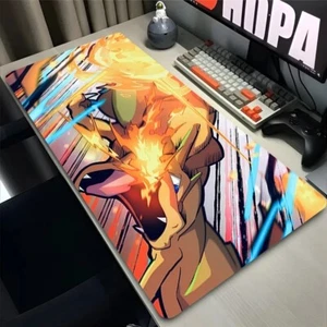 Pokémon PC Keyboard Deskmat Mousepad TCG Locked Edge Playmat 60cm x 30cm - Picture 1 of 5