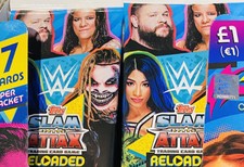 Topps WWE SLAM ATTAX RELOADED TRADING CARD GAME X36 NEW PACKS (BRAND NEW