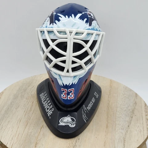 1996 McDonalds NHL Patrick Roy Mini Goalie Helmet Mask Official Cover