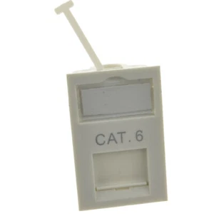 Cat 6 Low Profile Netzwerk Bodenbox Keystone Modul 38 x 25 mm - Bild 1 von 8