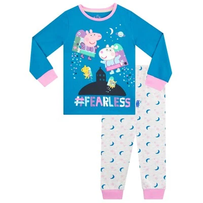 Peppa Pig Suzy Sheep Pyjamas Kids Girls 18 24 Months 2 3 4 5 6 7 8 Years PJs Set - image 1 of 4