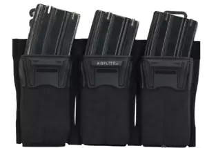 Agilite Zange Schrank dreifach Magazin Magazin Etui schwarz - Bild 1 von 1