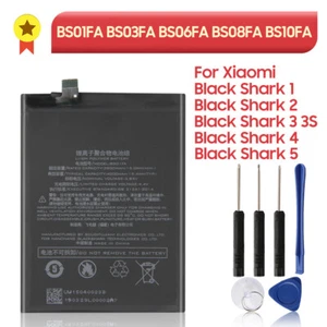 Batteria originale per Xiaomi Black Shark 1 2 3 3S 4 4PRO 5 Black Shark Helo - Foto 1 di 11
