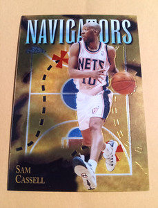 1998-99 Topps Chrome Season's Best Navigators Sam Cassel #SB5 - Nets