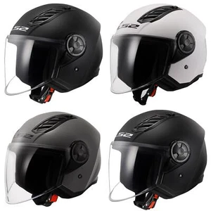 LS2 OF616 Airflow II Plain Motorrad Motorrad Jethelm Sturzhelm Roller - Bild 1 von 47