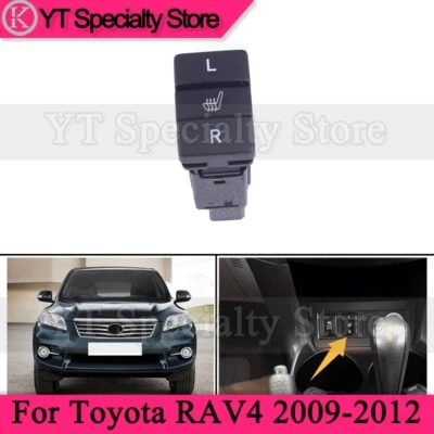 Interruptor de calefacción de asiento de coche botón de ajuste para Toyota RAV4 2009-2012 Foto 1 de 4