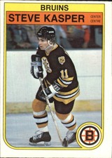 1982-83 O-Pee-Chee Boston Bruins Hockey Card #12 Steve Kasper